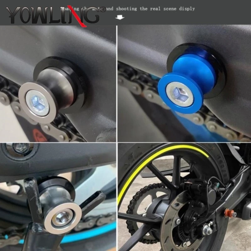 

Moto Swingarm Spools Sliders Stand Screws For CFMOTO 450MT 800MT 800 MT-X 650MT 700MT 250SR 450SR 250NK 650NK 800NK 700CLX