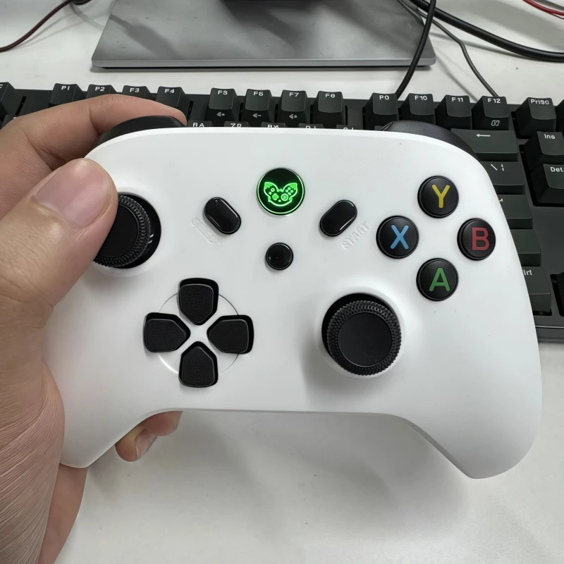 Elf V2 Gaming Controller Wireless Bluetooth Threes Connection Modes Hall Linear Trigger Vibration Sensory Gaming Controller