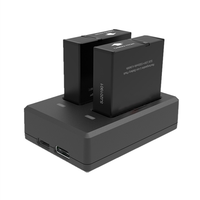 A34M-Battery Charger For SJCAM SJ9/SJ10/SJ11 Action Camera USB Battery Dual Charger For SJCAM Action Camera Accessories
