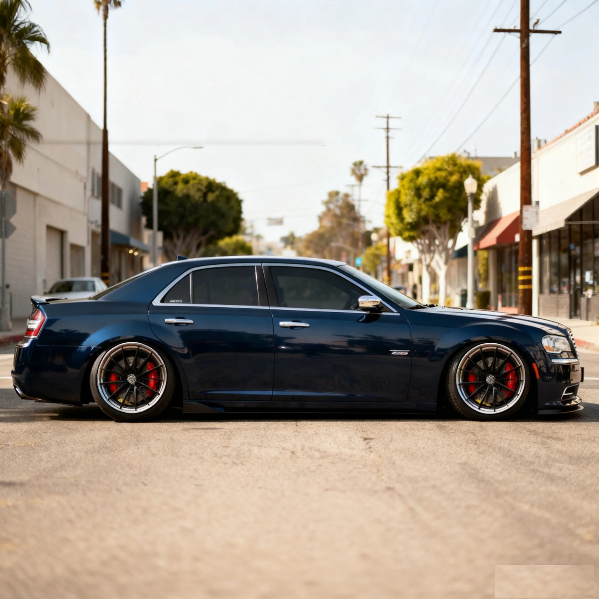 

SYG-1005 Custom 2-pieces High End Forged Deep Dish Concave Staggered Forged Wheels 18-24 Inch Fit For Chrysler 300S