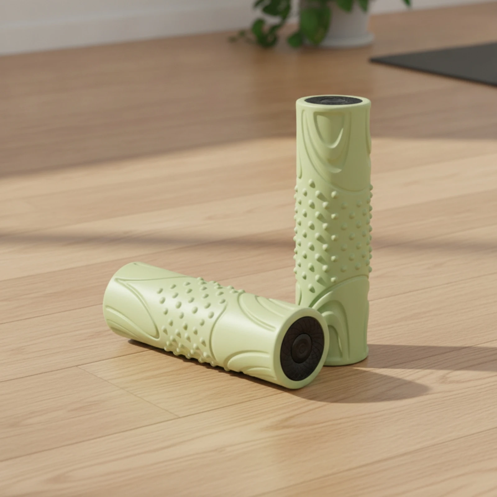 Electric Muscle Massage Foam Roller Multi-Speed Electric Vibration Massage Roller Massager Portable Recovery Tool Easy to Clean