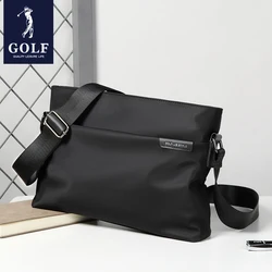 Golf shoulder bag man 2024 new style men’s cross-body bag fashion Canvas Messenger bag small leisure sports bag