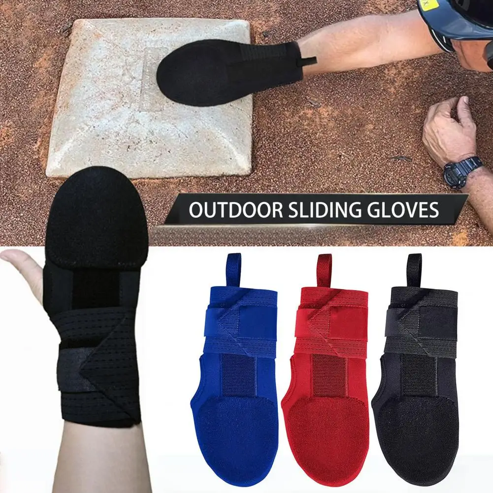 Baseball Softball Sliding Glove With Adjustable Fastener Tape Softball Protective Glove Wrist Protector Sport Supplies 미끄럼 장갑