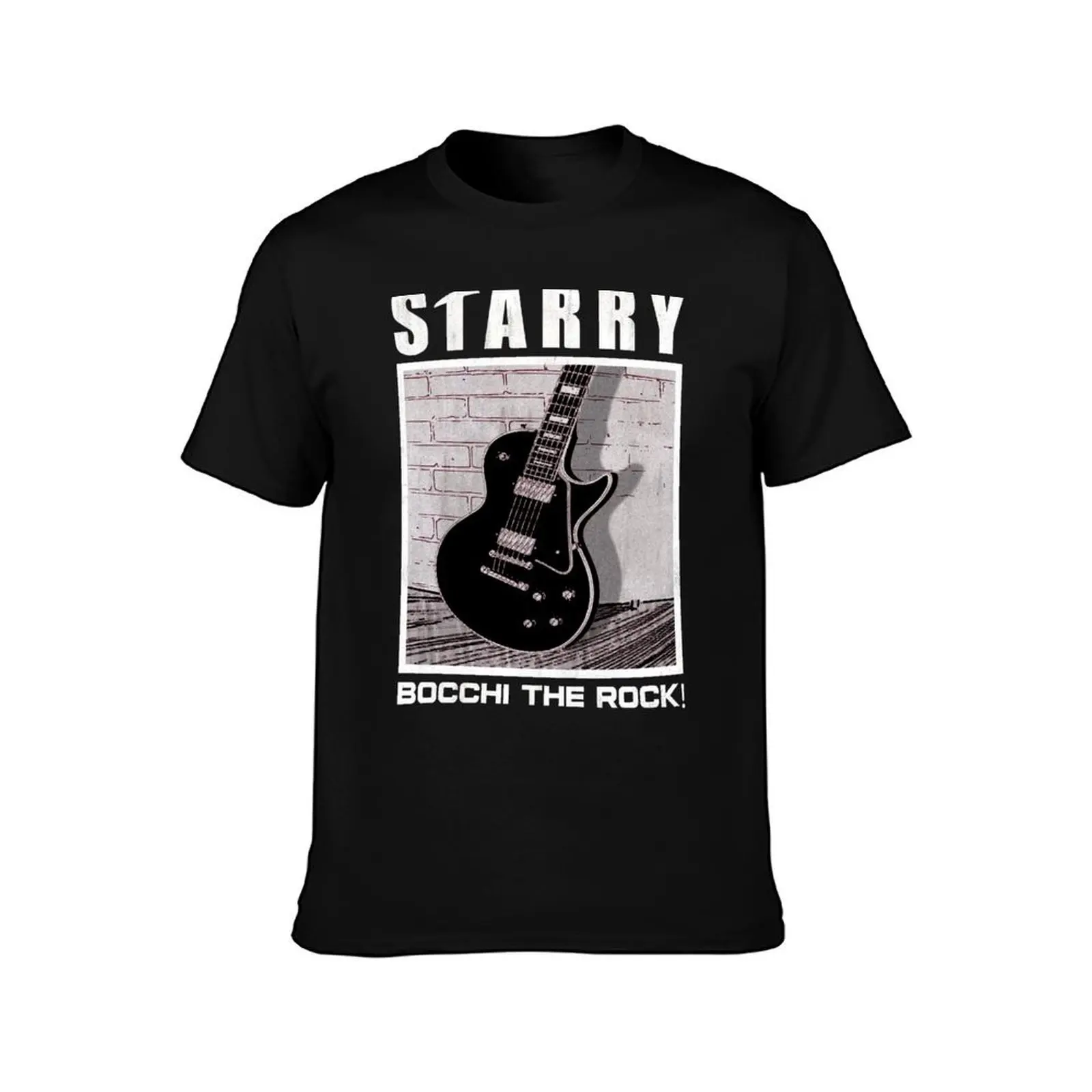 bocchi the rock starry Hitori Gotoh T-Shirt, Summer Casual Cotton Tee, Oversized Streetwear Tops, Vintage Graphic Print