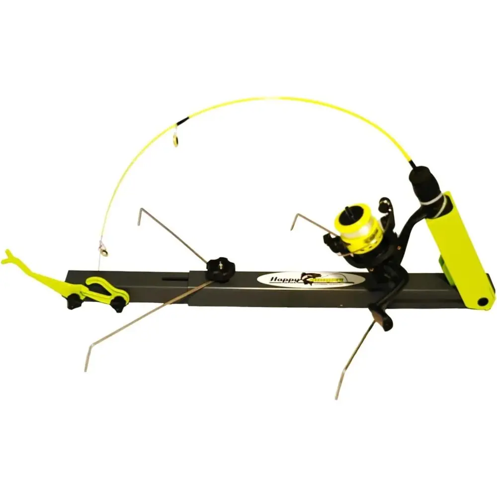 

Автоматический держатель для рыболовных крючков - регулируемый держатель для удочки с защитой от замерзания, из нержавеющей стали, компактное хранение - Сделано в США