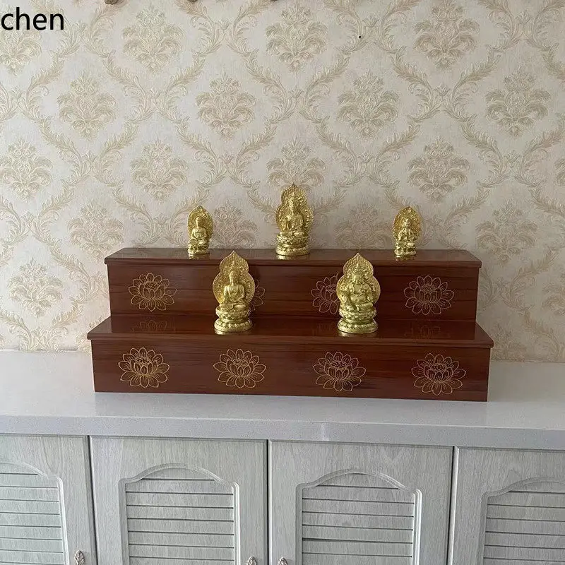 Cz for home bodhisattva altar buddha cabinet god of wealth shrine altar cabinet new chinoiserie standing cabinet