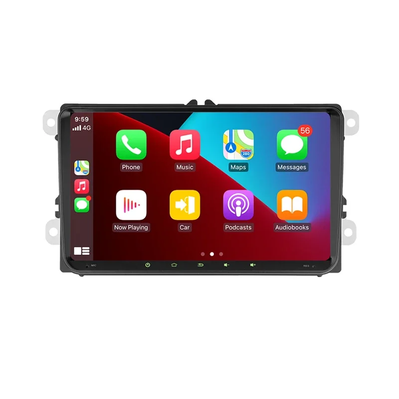 9 "Autoradio Voor Vw Amarok 2016-2020 Draadloze Apple Carplay Android Auto Stereo Head Unit Fm BT 4 + 64 Gb + Achteruitrijcamera