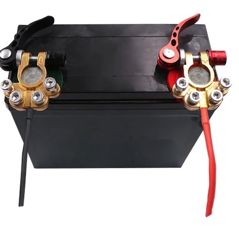 

2 шт. разъемы для автомобильного аккумулятора, быстроразъемное отключение 12 В 24 В, положительные отрицательные концы кабеля аккумулятора для автомобиля типа SAE/JIS