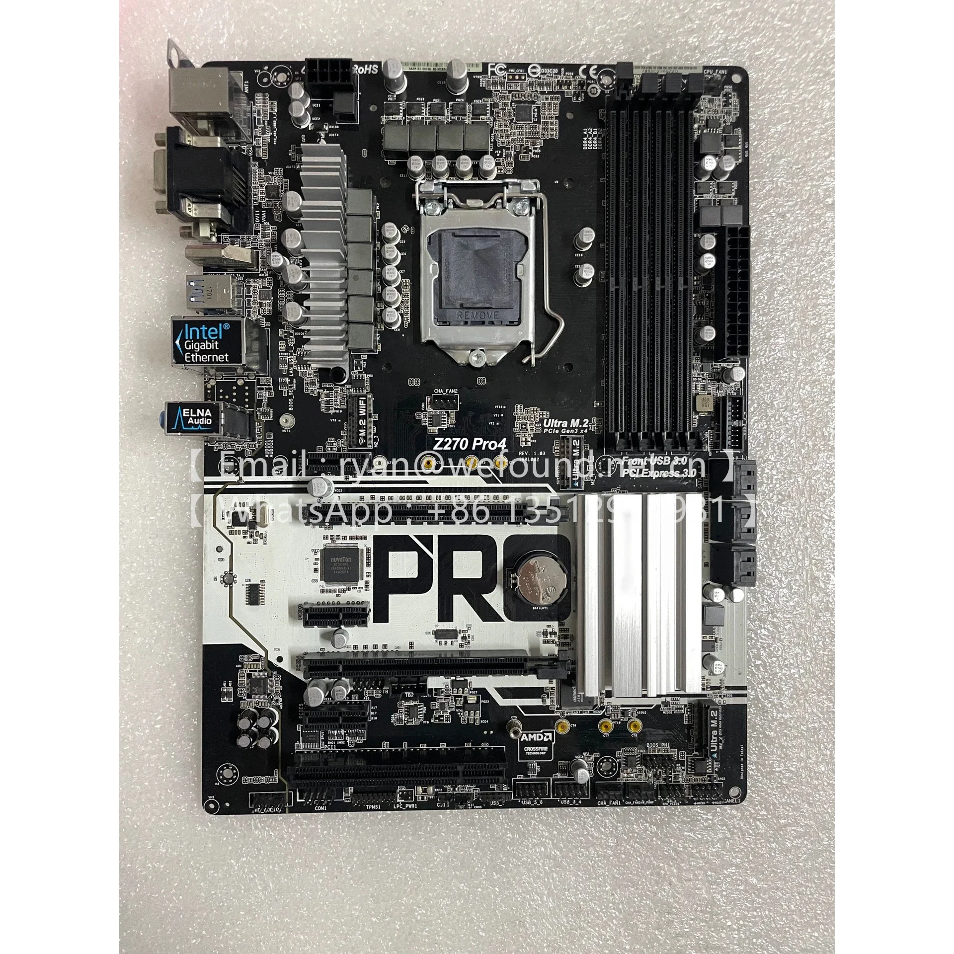 

ДЛЯ ASROCK Z270 PRO4