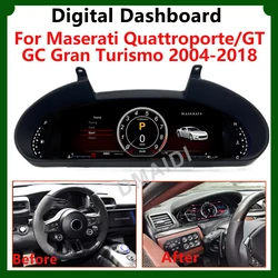 Linux Car Digital Cluster per Maserati GT Granturismo GT / Quattroporte 2004-2018 LCD cruscotto pannello strumento virtuale CockPit