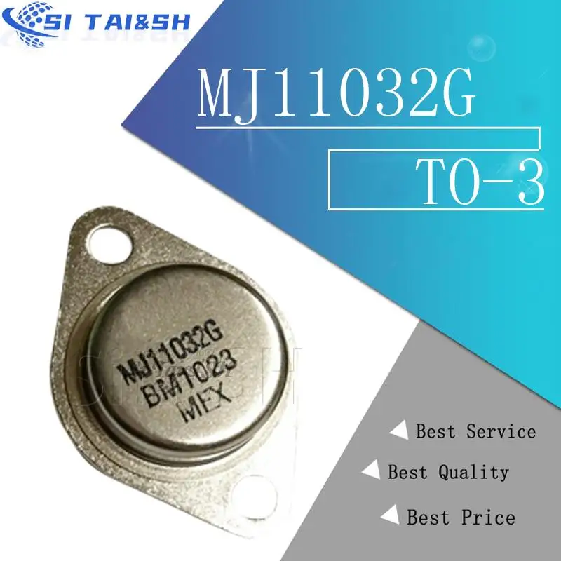 2 adet MJ11032G TO-3 MJ11032 50A 120V NPN Darlington transistör yeni orijinal