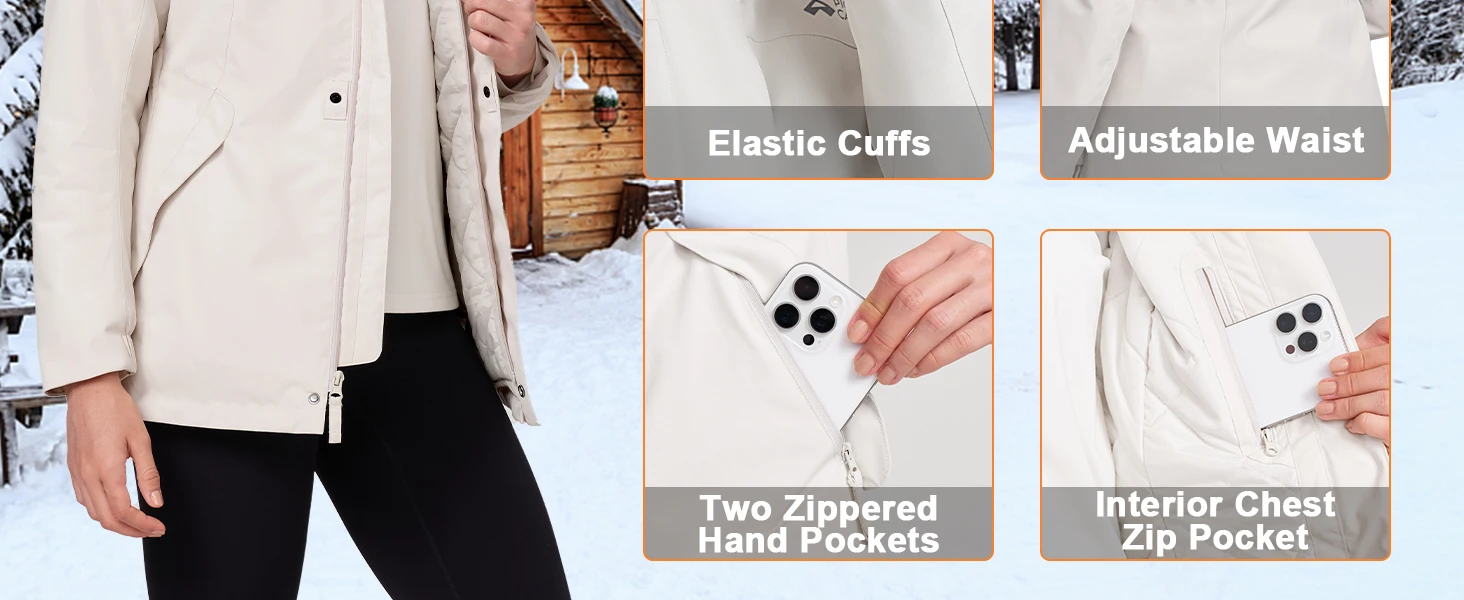 warm waterproof winter jacket