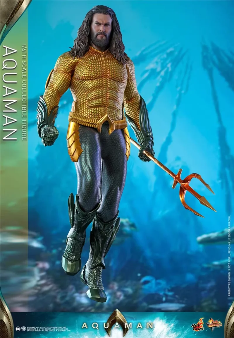 HOTTOYS 1/6 MMS518 Aquaman 2.0 Aquaman Arthur Curry Justice League Action Figure Model Toys 12 inch collectible ornament gift