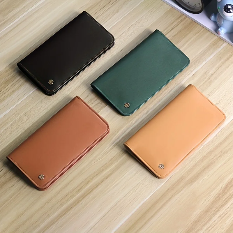 

Ретро-чехол для хранения двух телефонов, вмещает два смартфона, включает защитные чехлы для телефонов, доступен в нескольких цветах, кошелек с отделением для карт.