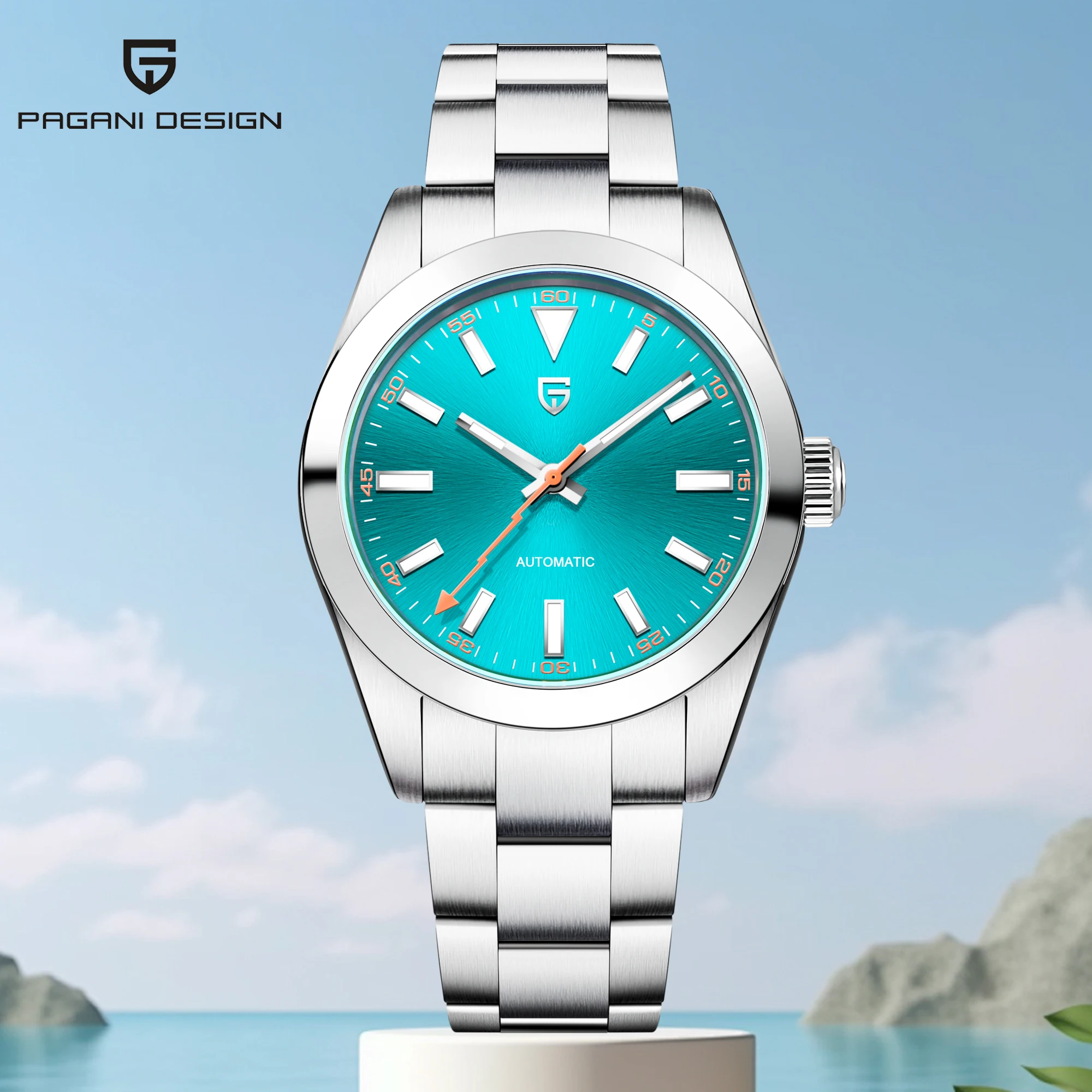 

PAGANI DESIGN 2025 новые мужские часы, автоматические часы для мужчин, роскошные механические наручные часы, лучшие часы из синтетического сапфирового стекла