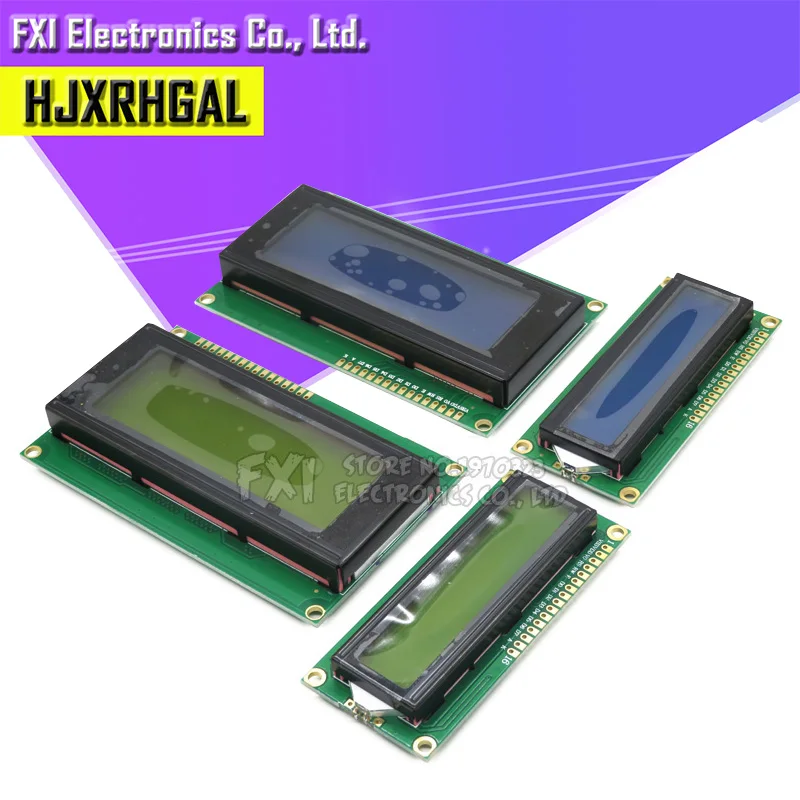 LCD 디스플레이 모니터 LCD1602 LCD2004 1602 2004 16X2 20X4 5V 문자 녹색/파란색 백라이트 화면, arduino용