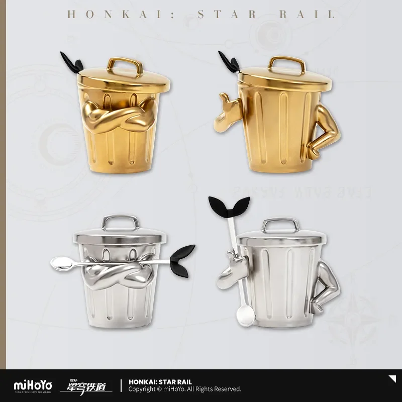 Sunsyea Honkai Star Rail Official Merch miHoYo Original Authentic Lordly Trashcan Theme Series Mug Set