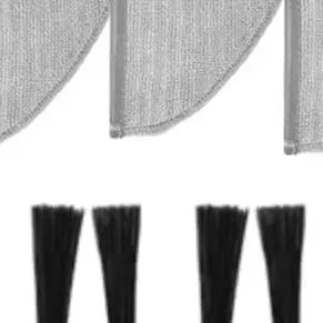 Side Brush And Mop Cloth Replacement Kit Compatible For Xiaomi Robot Vacuum H40/OV51 For Effective Edge For Surface Cleaning