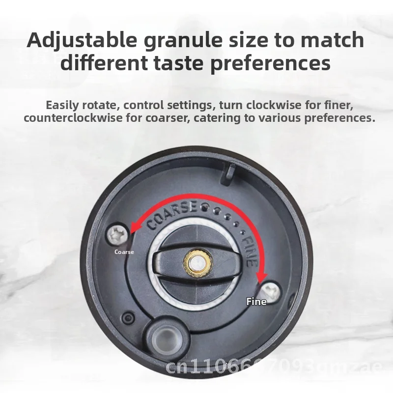 

Rechargeable Electric Pepper Grinder Automatic Thickness Adjustable Stainless Steel Seasoning Bottle with Type C Base for