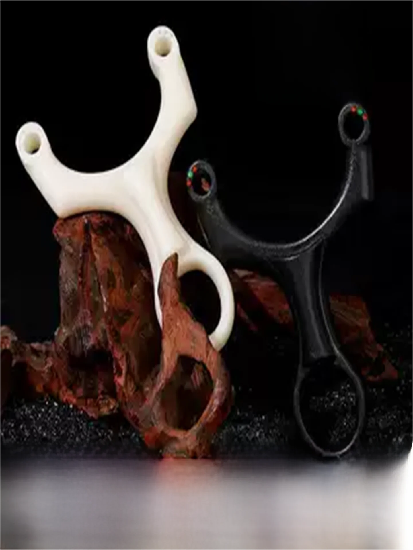 new-2026-outdoor-shooting-game-hard-resin-bow-and-arrow-set-for-beginners-closed-mouth-straight-board-abs-plastic-no-brand