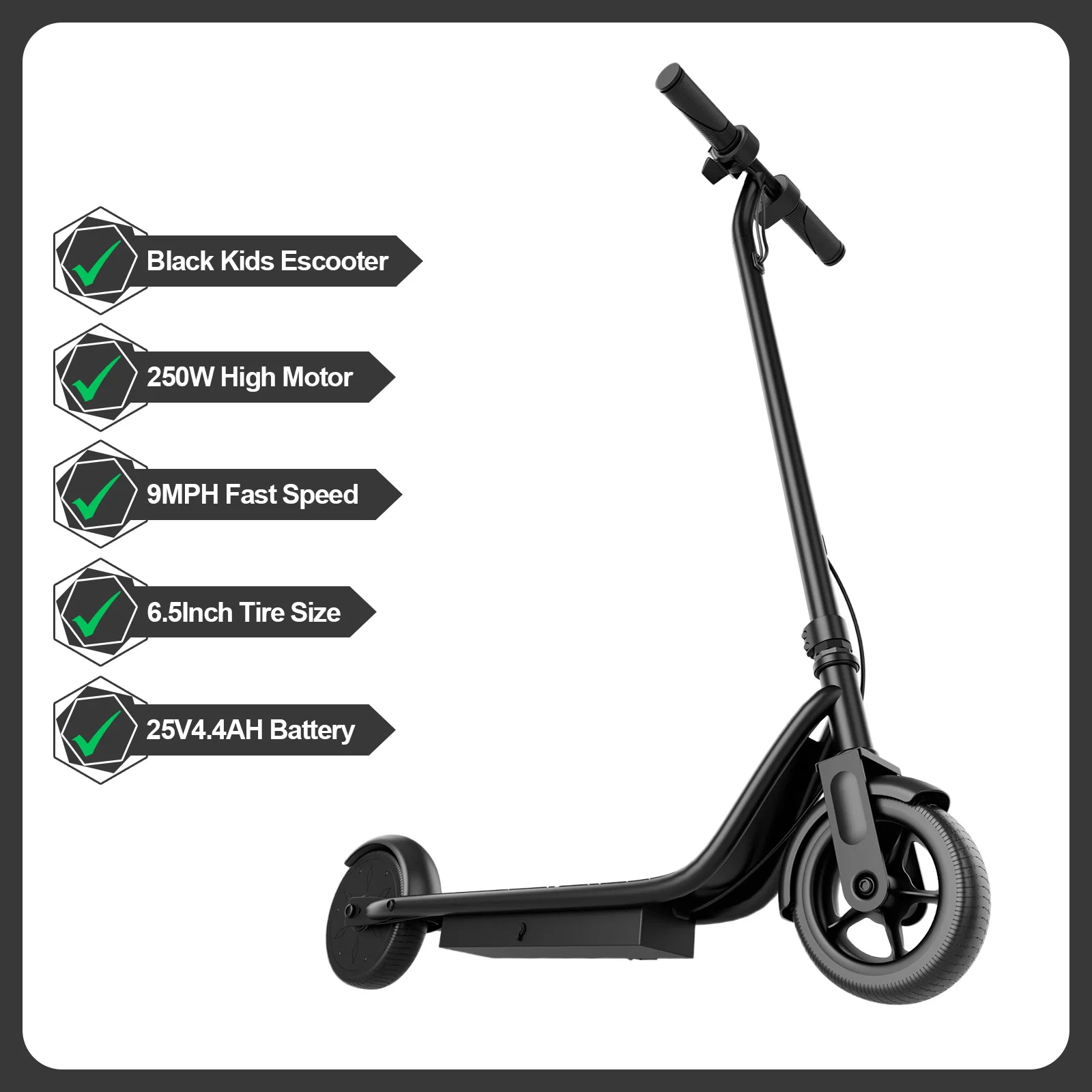 2026 Nieuwe AOVOPRO 250W Elektrische Scooter voor Kinderen 15KM/H Hoge Snelheid 5-16KM Lange Afstand Draagbare Elektrische Scooter voor Kinderen EScooter 25V4.4AH Buitenreis E-Scooter