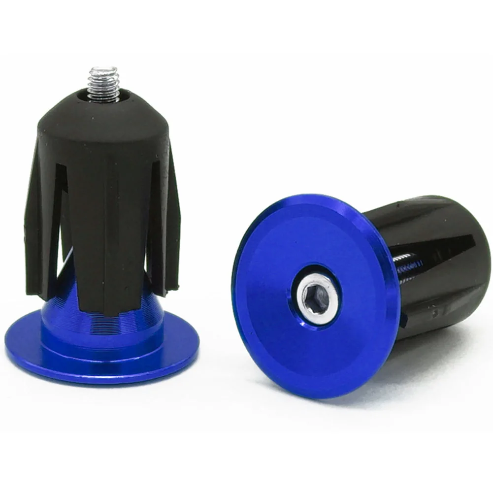 2Pcs Bike Handlebar End Screw Cap Road Bike MTB Handle Bar CoverCap Bicycle Thru Axle Nut Screw Skewer Cap Cycling Accessories