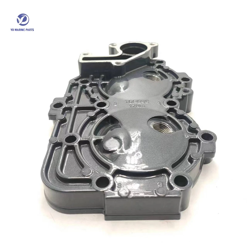 Cylinder Head Cover 6E7-11111 For Yamaha Outboard Motor 2 Stroke 9.9HP 15HP Marine Engine Direct Fit Replacement Parts