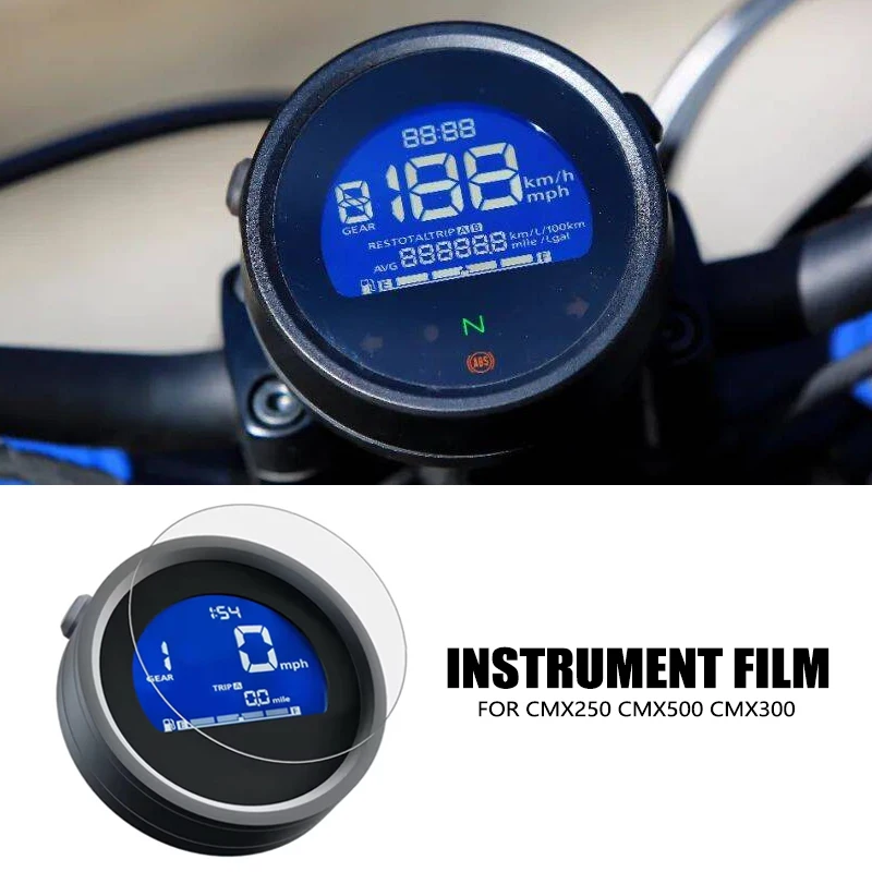 

Аксессуары для мотоциклов Honda Rebel 500 CMX250 CMX500, экран приборной панели CMX300 CL500 2020-2025 2024, защитная пленка от царапин