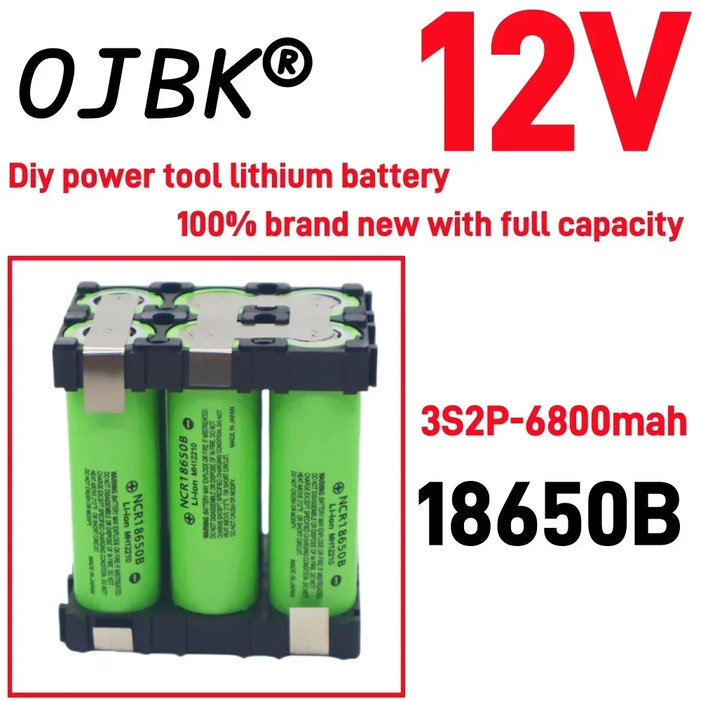 12.6V 14.8V 18V original 100% full capacity 20A 18650 3400mAh 6800mAh 3S 4S 5S DIY screwdriver battery welding battery pack