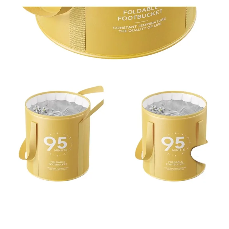 Portable Foot Soaking Bucket, Tall Design, for Home and Travel