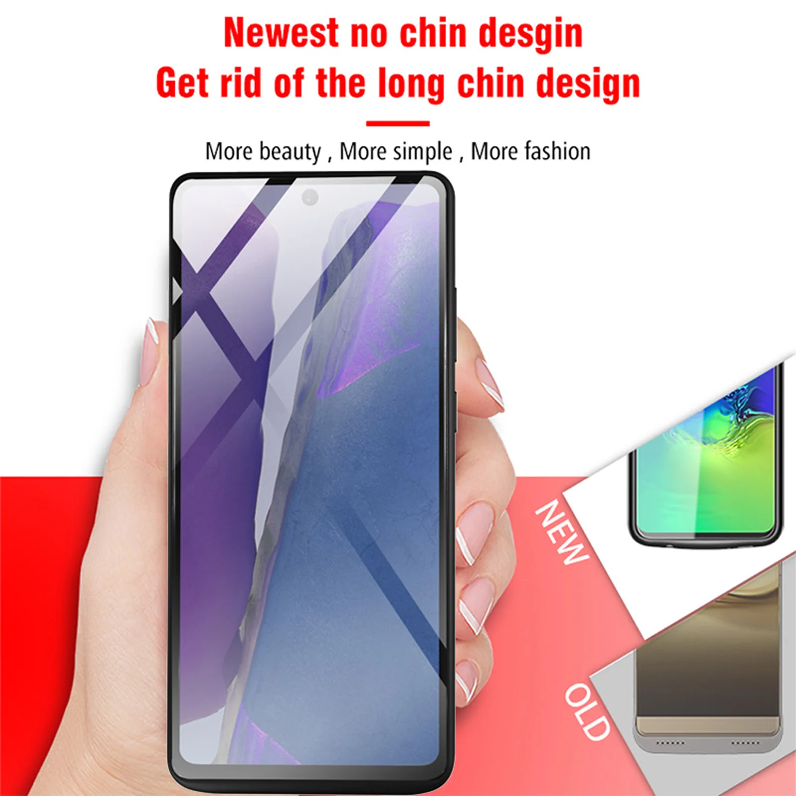 S20fe شاحن بطارية الحال بالنسبة لسامسونج غالاكسي S20 FE المحمولة تمديد شحن الحال غالاكسي S21 FE S20 fe 4G/5G علبة صندوق شحن