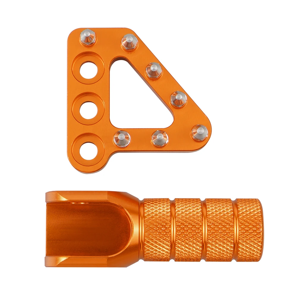 NICECNC Brake Pedal Step Plate Shift Shifter Lever Tip for KTM 690 SMC 950 SUPERMOTOR ENDURO DUKE 2008-2009 990 ADVENTURE 03-06