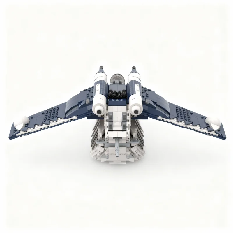 1422pcs MOC Star Battle Republic Gunship - Muunilist 10 Model Building Blocks Christmas Gift Toy Architecture Education Birthday
