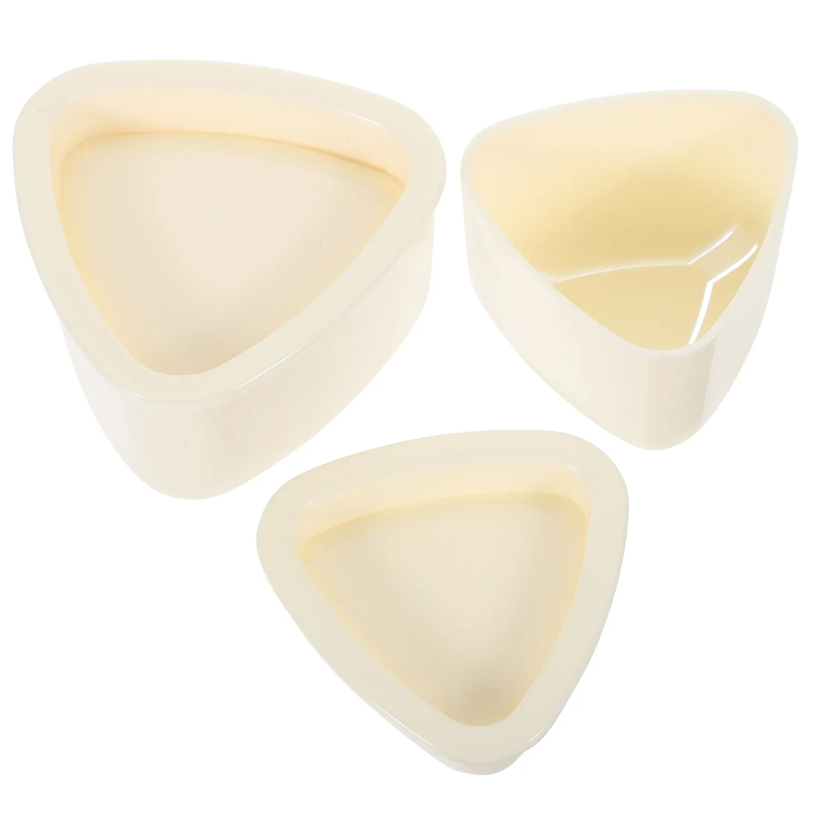 

2 Pcs Sushi Rice Ball Mold Onigiri Molds Multipurpose Baller Beige Pp