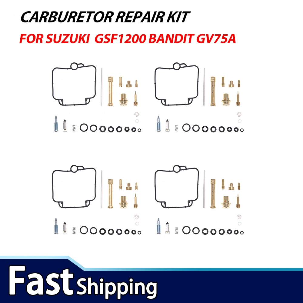 

Carburetor Repair Rebuild Kit For Suzuki GSF1200 Bandit GV75A 1996-2000 & GSX-R 750 Motorcycle Carb Overhaul Set