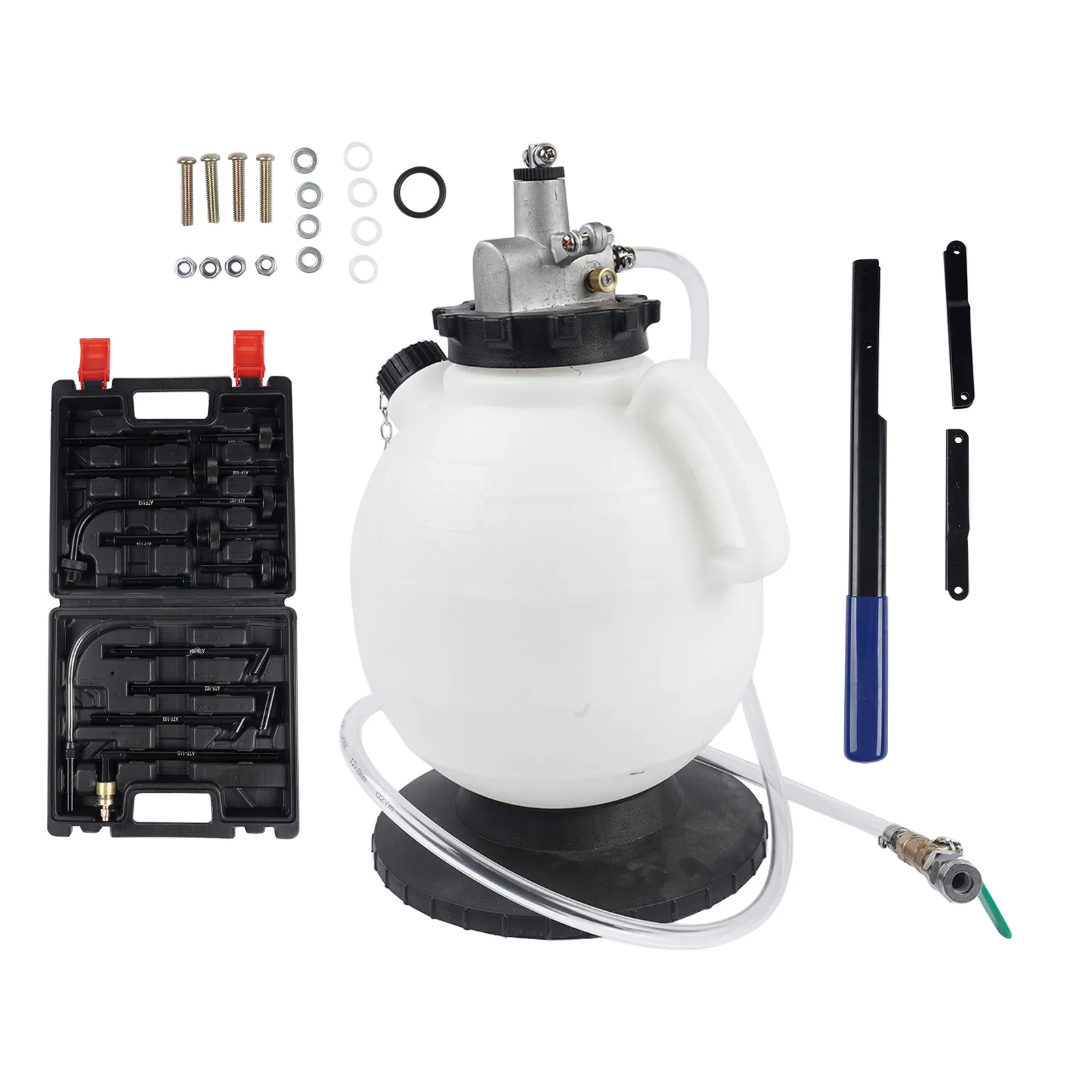 AP02 Transmission Gearbox Oil Filler Hand Pump Filling Change Tool with Adapter 7.5L