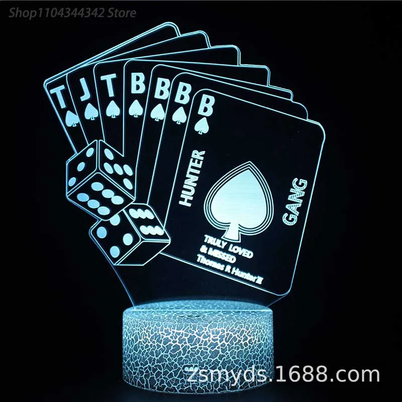 3D Acrylic Creative Camera Night Light Living Room Bedroom Creative Parent Child Gift Decoration Light USB Atmosphere Light