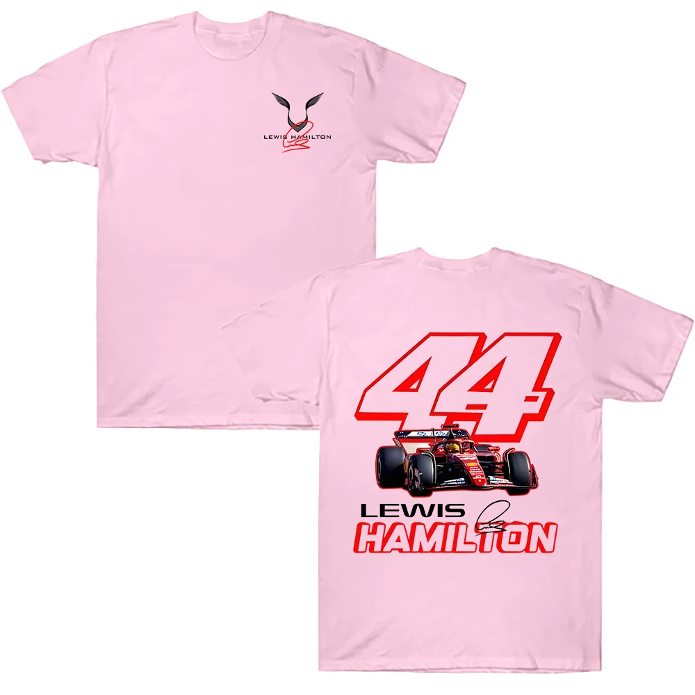 2026 New Model Lewis Hamilton Racing Car 44 Number High-quality Comfortable Casual Printed Men's T-shirt - view 6