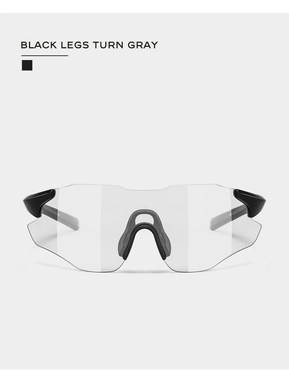 Caponi Verfärbungs-Sportsonnenbrille für Männer und Frauen, Fahrrad-, Fahr- und Angelbrille, 100% UV-Schutz, TR90-Rahmen – Detail 20