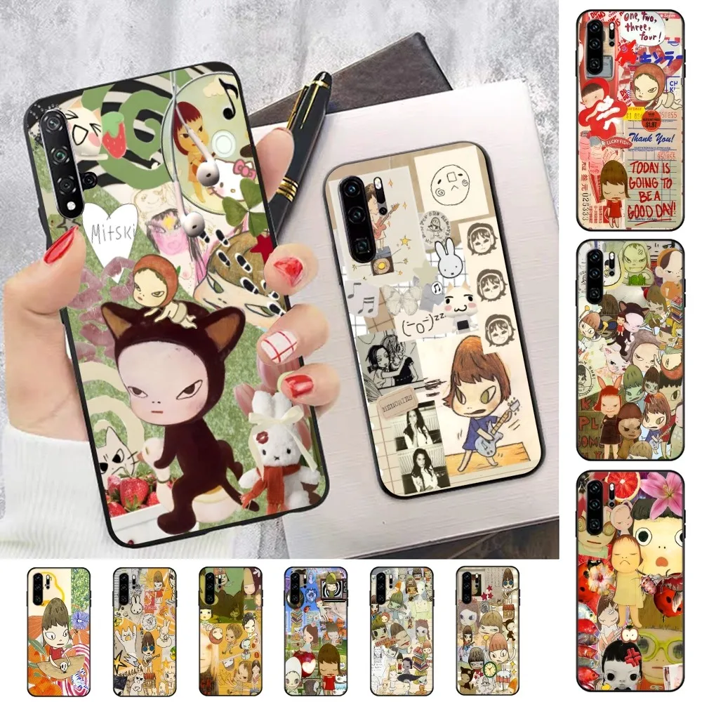 Y-Yoshitomo N-Nara Phone Case For Huawei P 8 9 10 20 30 40 50 Pro Lite Psmart Honor 10 Lite 70 Mate 20lite