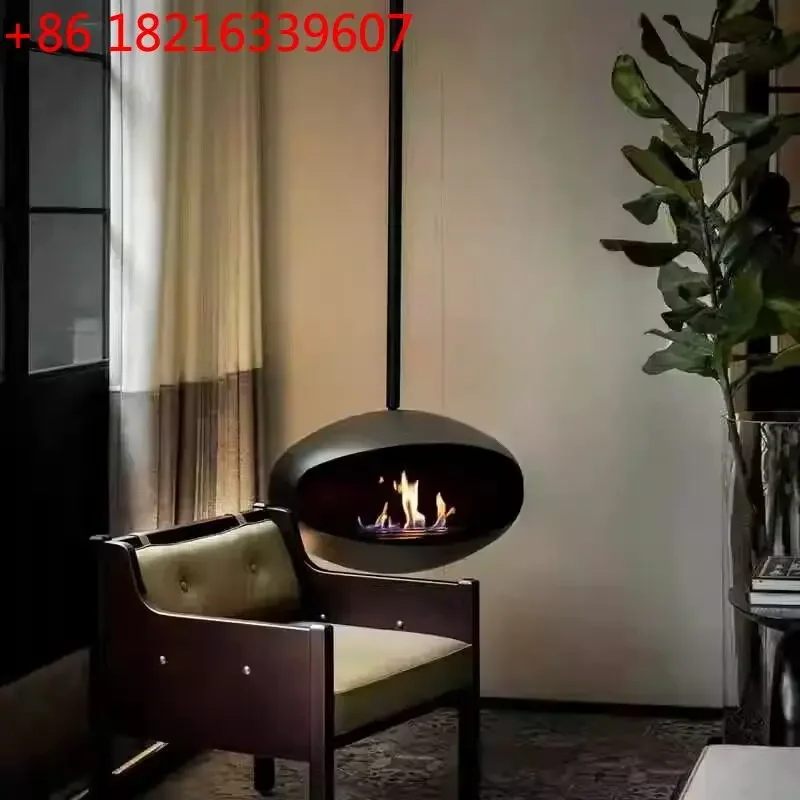 YAO TAO Hanging light luxury alcohol real fire fireplace homestay atomizing bar villa home hanging