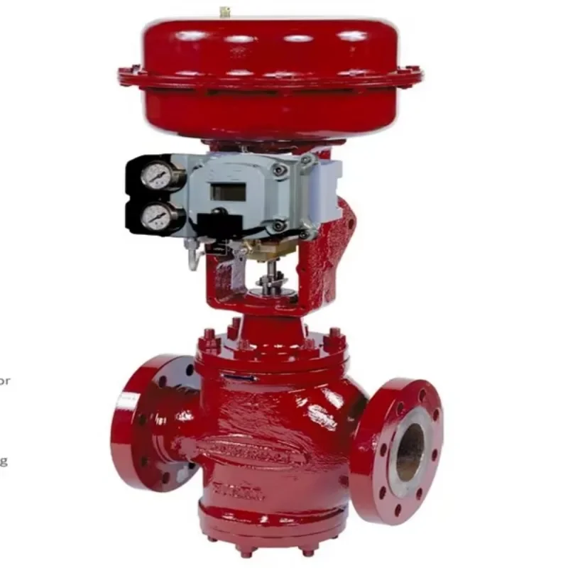 Advanced Stainless Steel Valve  Masoneilan 10000 Series Double Port Valve for and Oil Industry