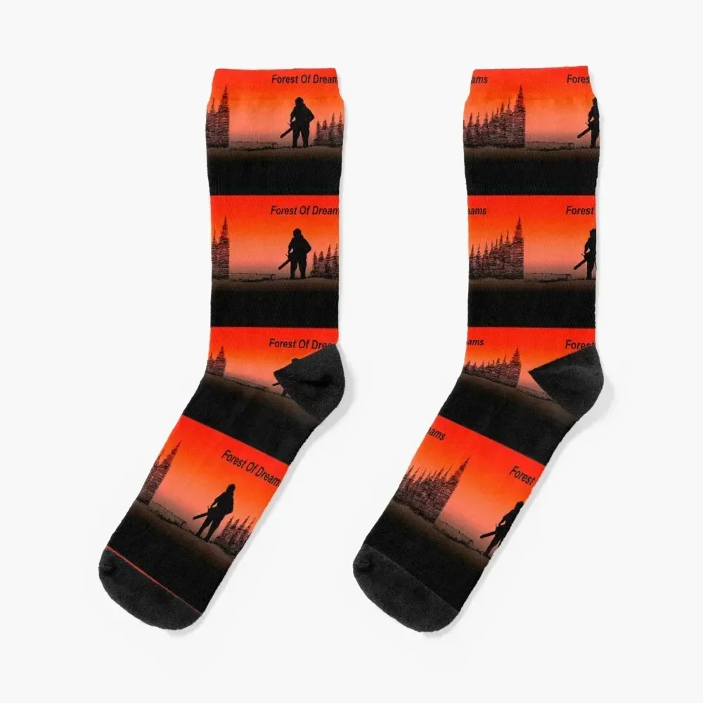 Arborist Chainsaw Tree Surgeon Socks Lots anime cotton Men Socks Women's