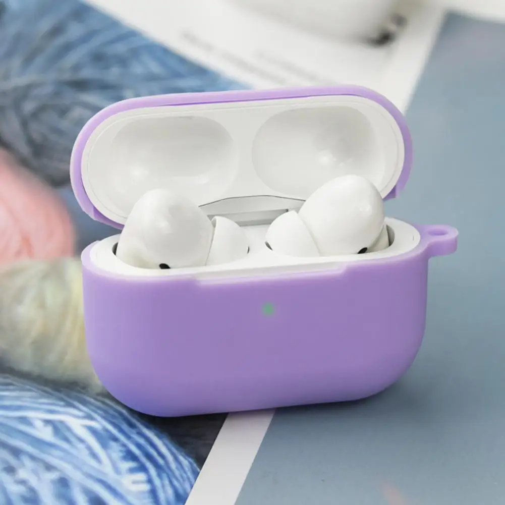 Custodia di ricarica per auricolari compatta e robusta Bluetooth custodia in Silicone con impugnatura confortevole resistente all'usura