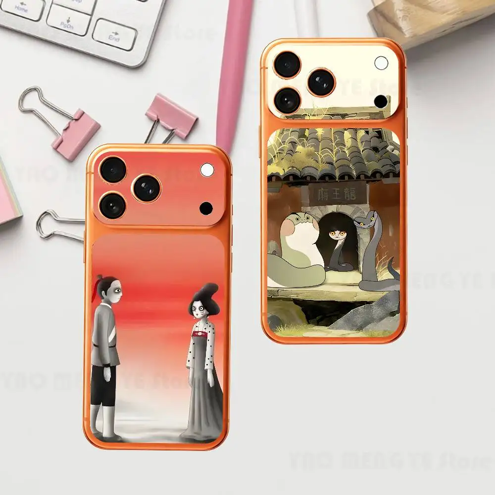 

Yao Chinese Folktales Plain Decal Skin For IPhone17 Pro ProMax Back Film Cover Wrap Anti-scratch Durable Sticker