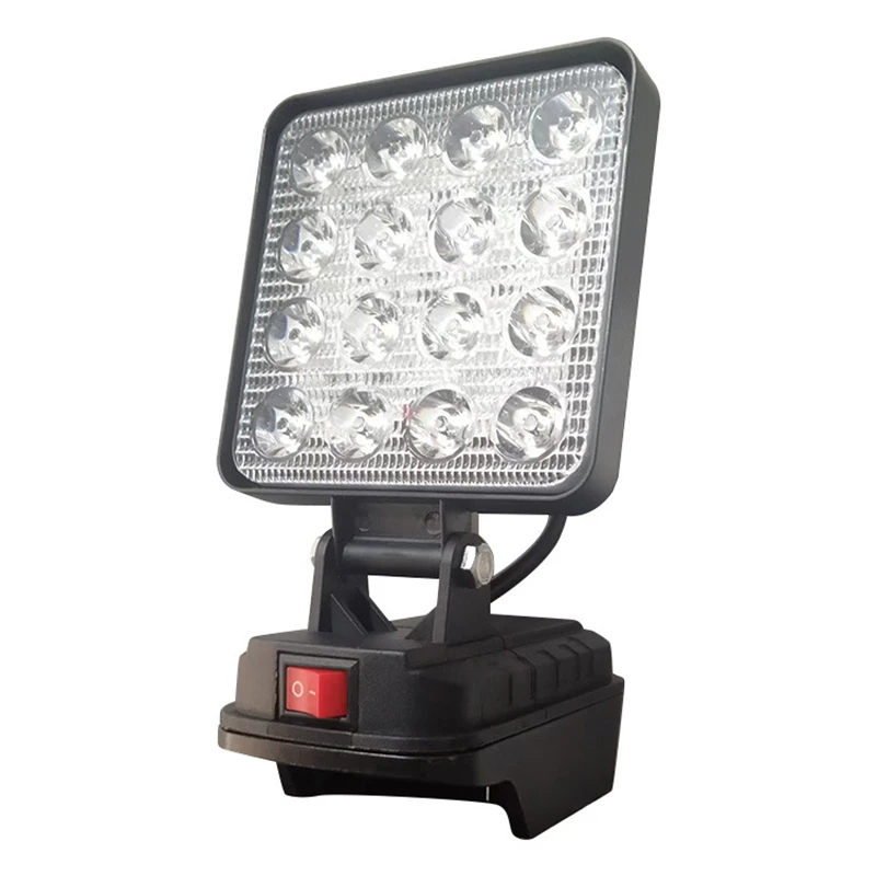 

Led Light For Battery 4In Portable Spotlight Cordless Outdoor Work Fishing Handheld Emergency ToolLight No Battery No USB