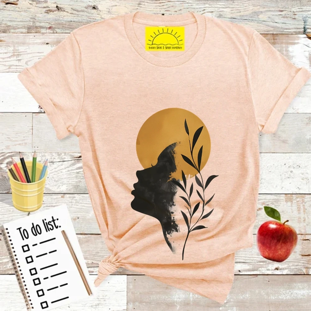 Kaos Wanita Temperamen Kartun Yang Dilukis dengan Tangan Kaus Grafis Wanita |   Atasan Y2k Terinspirasi Korea |   Kaos Trendi Musim Panas 2025