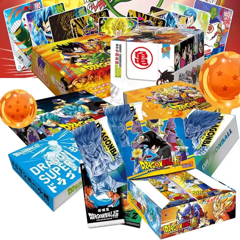 

Набор Dragon Ball, переводная боевая карта Sayajins, редкая коллекционная карта аниме, периферийная игра, глухая коробка, Рождественский подарок, детские игрушки