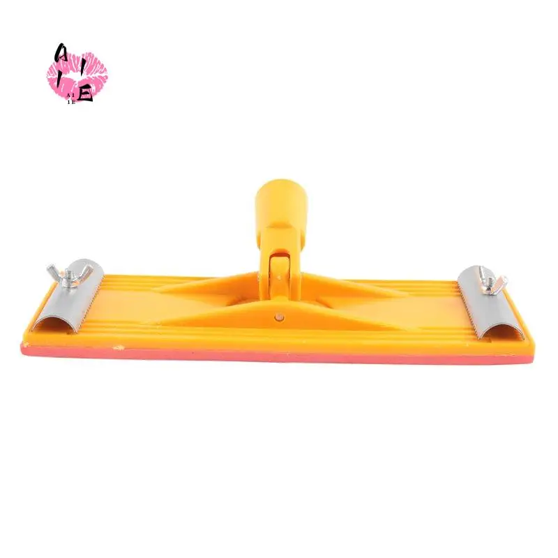 A11E-Sandpaper Holder Extendable Pole Drywall Sander With 360-Degree Rotation And Light Weight Design For Ceilings And Walls