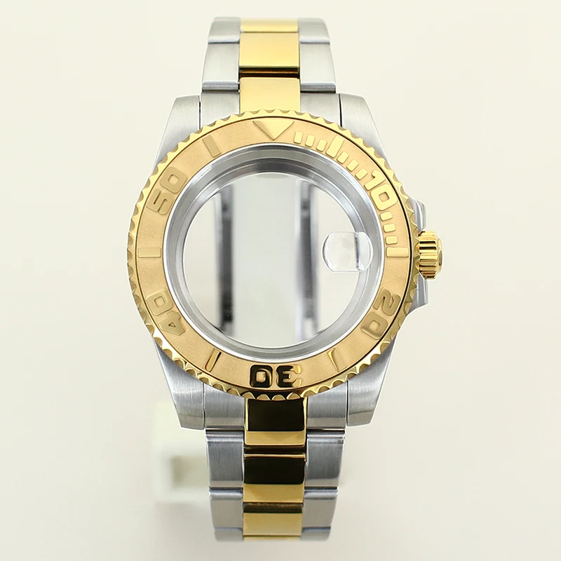 20ATM Dive 40mm Ceramic Bezel Insert Watch Case For GMT SUB NH34 NH35 NH36 NH38 4R36 Miyota 8215 ETA 2824 Movement Slide Buckle